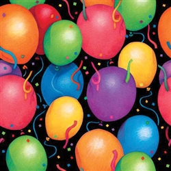 Balloon Bedazzle Jumbo Gift Wrap | Party Supplies