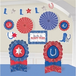 Bandana & Blue Jeans Decorating Kit | Party Supplies