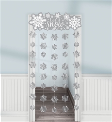 Winter Doorway Curtain | Party Supplies