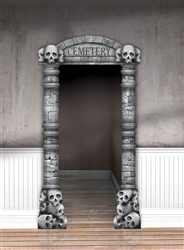 Cemetery Deluxe Doorway Entry | Party Supplies