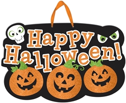 Happy Halloween Large Sign | Party Supplies