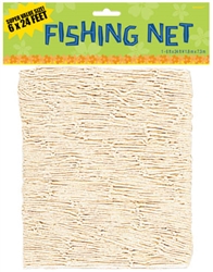 Natural Big Pack Decorative Fish Net | Luau Party Supplies
