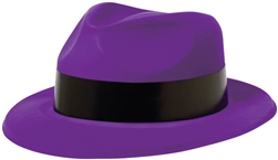 80's Purple Fedora | Party Supplies