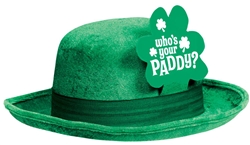 St. Patrick's Day Bowler | Green Party Supplies