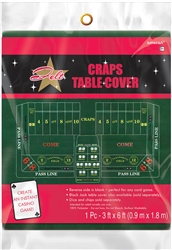 Craps Felt Game Board | Party Supplies