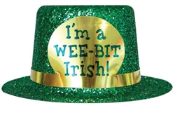 "I'm A Wee-Bit Irish" Top Hat | St. Patrick's Day Apparel