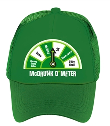 St. Patrick's Day McDrunk O'Meter Hat | St. Patrick's Day Hat