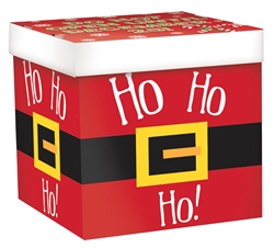 Ho Ho Ho Santa Large Pop-Up Gift Box | Party Supplies