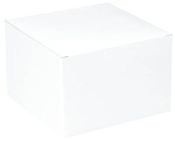White Gift Box - 3" x 3" x 2" | Party Supplies