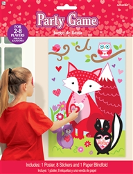 Pin the Heart on the Fox Game | Party Supplies