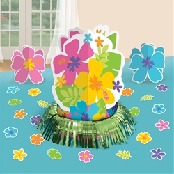 Hibiscus Table Decorating Kits | Party Supplies