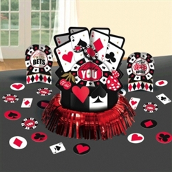 Place Your Bets Table Decorating Kit | Party Supplies