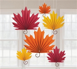 Leaf-Shaped Fans | Party Supplies