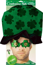 St. Patrick's Day costume Set w/Hat | St. Patrick's Day Costume