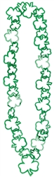 Linked Shamrock Pendant Necklace | St. Patrick's Day Shamrock Pendant