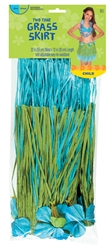 Blue/Green Two-Tone Hula Skirt - Child | Party Supplies