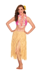 Natural Grass Skirt - Adult | Party Supplies