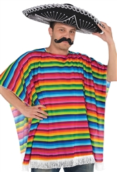 Fiesta Multicolored Serape | Party Supplies