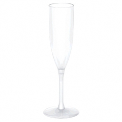 Clear Champagne Glass | Party Supplies