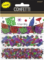 Happy New Year Value Pack Confetti