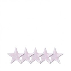 Iridescent 5" Foil Star | Party Supplies