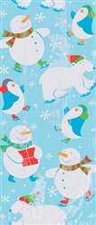 Polar Pals Large Cello Party Bags | Party Supplies