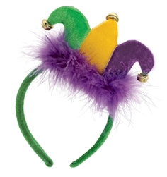 Mini Jester Headband | Mardi Gras Headband