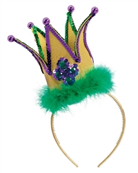 Jester Fashion Headband | Mardi Gras Fashion Headband