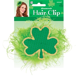 Giant Shamrock Hair Clip | St. Patrick's Day Hair Clip