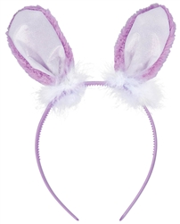 Purple Value Bunny Ears | Party Supplies