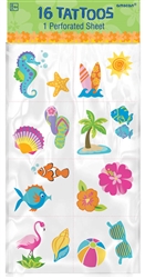 Summer Tattoos | Luau Party Supplies