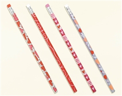 Valentine Bulk Prismatic Pencil Assortment | Valentines Day Pencils