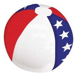 Patriotic Inflatable Beach Ball | Party Supplies