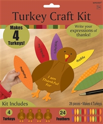 Turkey Craft Kit | Party Supplies