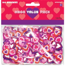 Valentine's Day Eraser Mega Value Pack | Valentine's Day Eraser
