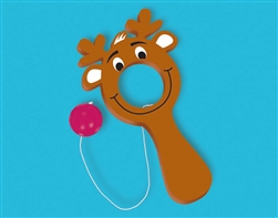 Christmas Reindeer Plastic Bulls-Eye Game | Party Supplies