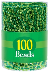 Bead Necklaces - Green | party supplies