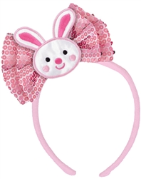 Easter Bunny Bow Headband | Party Supplies