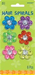 Summer Hair Spirals | Party Supplies