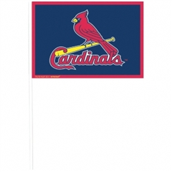 St. Louis Cardinals Plastic Flags | Party Supplies