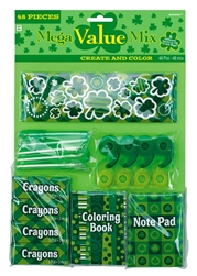 St. Patrick's Day Create & Color Mega Value Mix Favor | party supplies