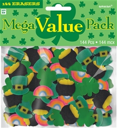 St. Patrick's Day Mini Eraser | party supplies