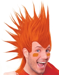 Orange Mohawk Wig | Party Supplies
