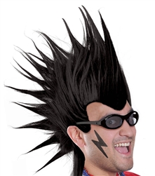 Black Mohawk Wig | Party Supplies