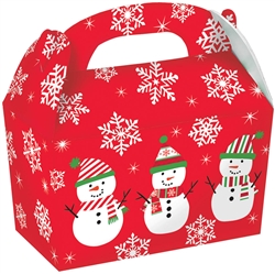Snowman Gable Boxes | Party Supplies