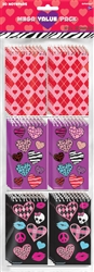 Valentine's Day Trendy Notepad Mega Value Pack | Valentine's Day Note Pad