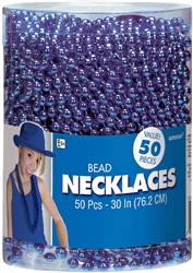 Blue Bead Necklaces | Party Supplies