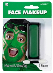 Green Face Makeup