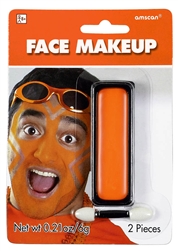 Orange Face Makeup