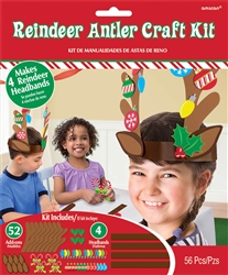 Reindeer Antler Craft Kit | Party Supplies